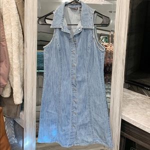 GAP special edition vintage denim dress size 4